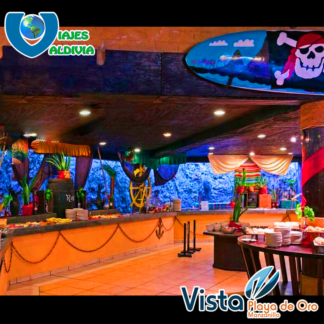 Vista Playa de Oro Manzanillo - Restaurante Buffet.