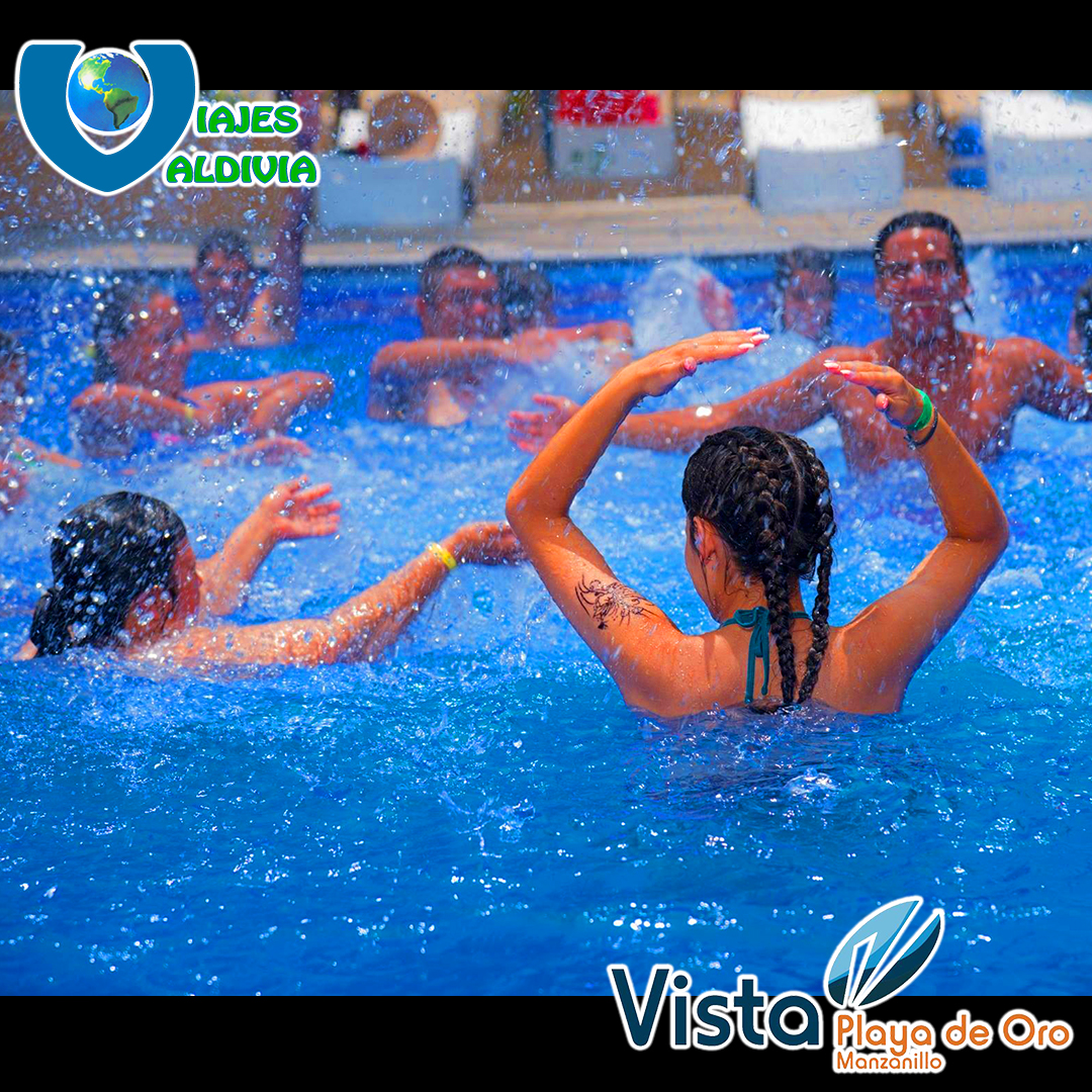 Vista Playa de Oro Manzanillo - Actividades en alberca.